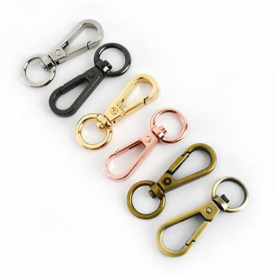 China Alloy Mettee F3-43 10mm Alloy Key Chain Hugging Bag Hardware Accessories Handbag Strap Connection Dog Buckle for sale