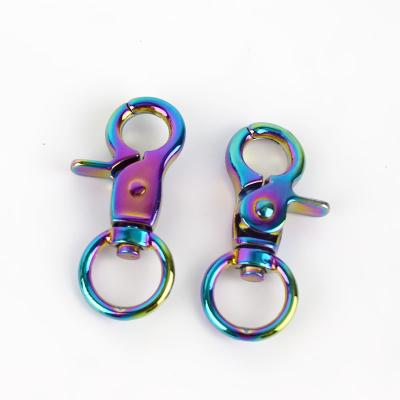 China Colorful Meetee H4-1 13mm Lobster Hook Buckle Hardware Accessories Purse Bag Purse Handbag Strap Chain Connection Snap Hugging Swivel Dog Buckles for sale