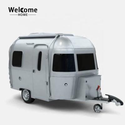 China High Quality Korea Popular Travel Trailer Aistream Toilet Camping Trailer for sale