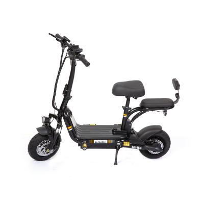 China Popular Hot Selling Unisex Electric 500w Scooter With Two Wheel Fat Bike Tire for sale