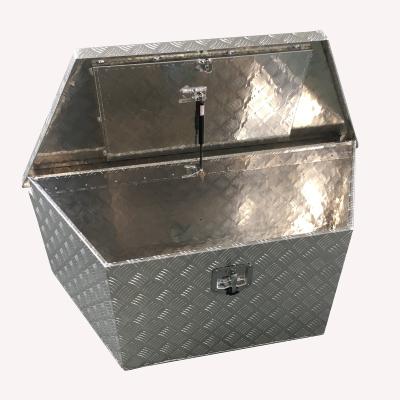 China Trailer Tongue Aluminum Aluminum Tool Box for sale