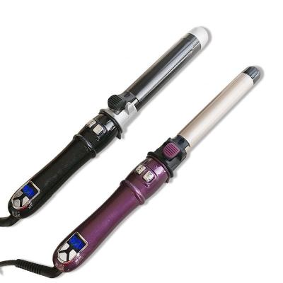 China Professional LCD Show Magic Wave Hair Curlers 25mm Adjustable Automatic Curling Iron Hair Curler; 28mm; 32mm for sale