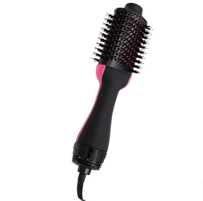 China ABS One Step Multifunctional Hot Air Styler and Hair Dryer Sweep Volumizer Airbrush Ionic Hot Hair Brush for sale