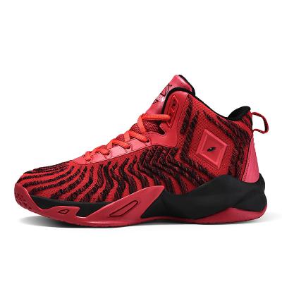 China Wholesale Anti-slippery Basketball Shoes, Mens Clumsy Breathable Sneakers Shoes, Sale Fashion Red Hot Sneakers for sale