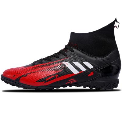 China New Summer Breathable Rubber Soccer Shoes With Ag Spikes Spec. Mens Running Sports Indoor Cleats Custom Futsal For Mens Soccer Shoes for sale