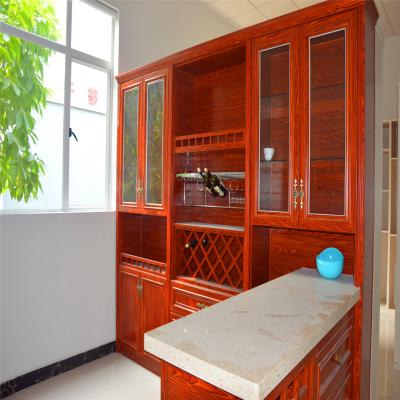 China Hot Sale Salon Cabinet 2017 HOME USED Wine Glass Display Cabinet for sale