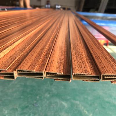 China Wall Corner Edge Floor Transition Aluminum Wood Grain Tile Accessories for sale