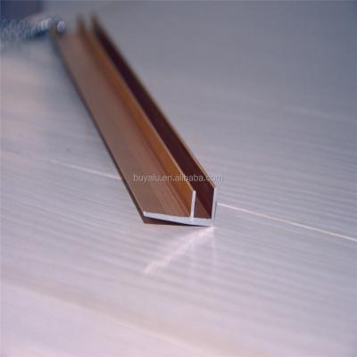 China Aluminum Corner Tile Trim To Wall Tile Edge Pad Trim For Ceramic for sale