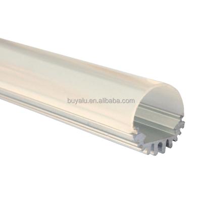 China According to your requirement LED aluminum profile in semicircle for daylight lamp for sale