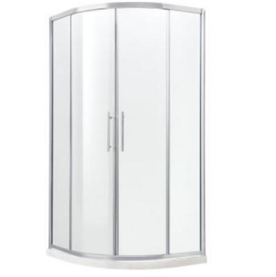 China With Frame Sinomet Curve Frame Aluminum Economic Corner Shower Enclosure Quality Enclosed Shower Room for sale