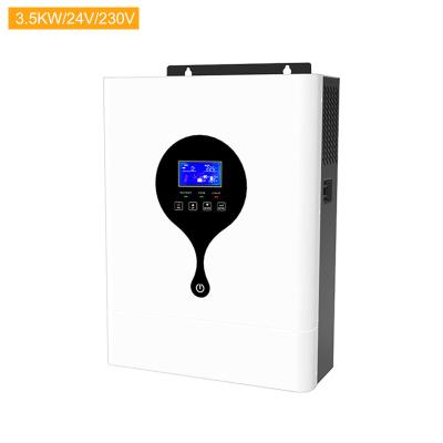 China Inverter Hybrid Solar Charger Hybrid Inverter With MPPT Charge Controller For Solar Energy Solar Inverter 3500W Inversor Hibrido System Off Hoop Inverter for sale