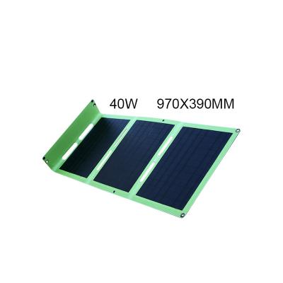 China 0.25T Tempered PET BRITE Solar Panel 40W 100W Solar Panel Related Products Practical Outdoor Camping Portable Photovoltaic Panel Placas Paneles Solares Costo for sale