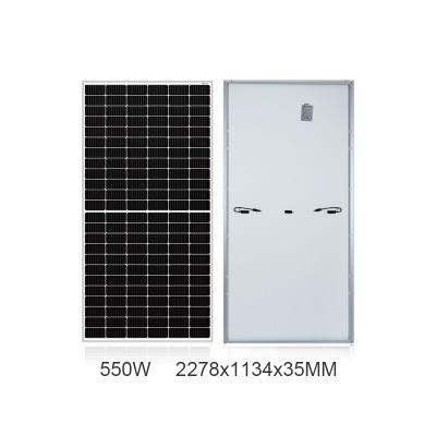 China Related Paneles Solares Costo Mono Crystalline Photovoltaic Panel Solar Power Products Solar Panels 550w Silicon Solar Panel Kits for sale