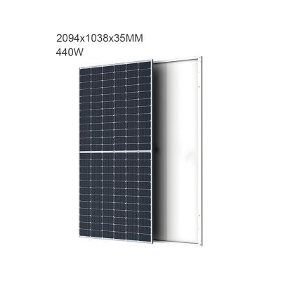 China Monocrystalline Silicon Solar Panels Solar Power System Related Products For Roof Tile 440W Zonnepanelen Handybrite Solar Panel Generator Set for sale