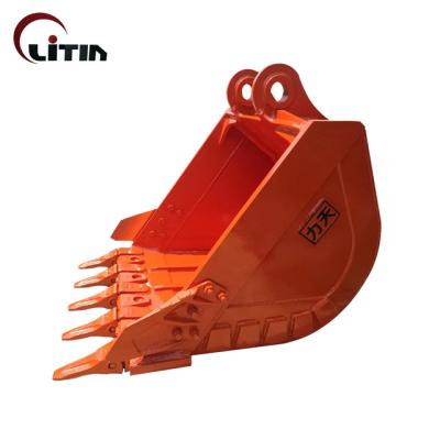 China Other 1/6 China Factory Construction Machinery Parts spare parts excavator bucket Bucket Type Standard Bucket ZAX200 for sale