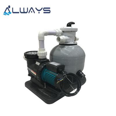 China Swimming Pool Mount Cleaning Household Integrated Top Sand Filter With Pump for sale