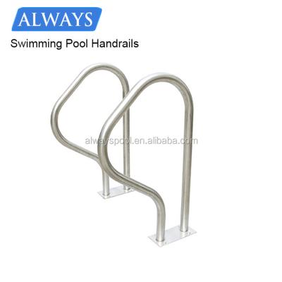 China Easy Install Safe ARV Series Stainless Steel Pool Side Wall Railing for sale