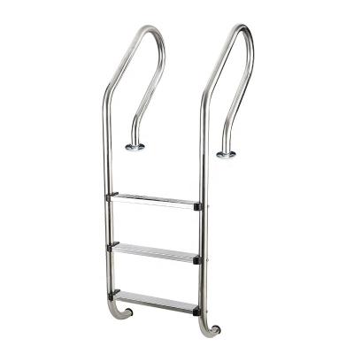 China Customized Swimming Pools Factory Supply Pool Ladder SF Series Stainless Steel Swimming Pool Ladder With Handrail for sale