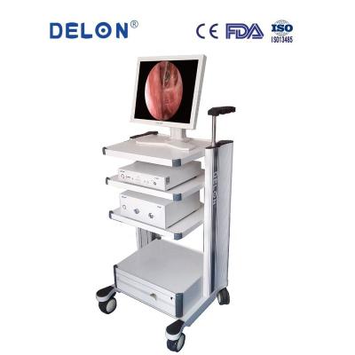 China Multiple apply to different requirements DELON Standard Workstation Endoscopy Tower for sale