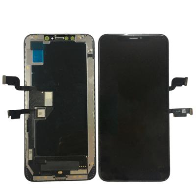 China Replacement Cell Phone Glass With Touch LCD Display Touch Screen Digitizer + OCA Assembly + Frame Replacement For iPhone Xs Max for sale