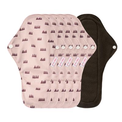 China Extra Large Breathable Cloth Menstrual Pad Reusable Sanitary Maternity Overnight Mum L for sale