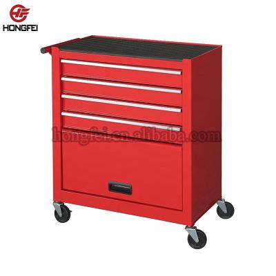 China SPCC Cold Steel Garage 24inch Small Metal Tool Cabinets Trolley With Door For Storing Tools for sale