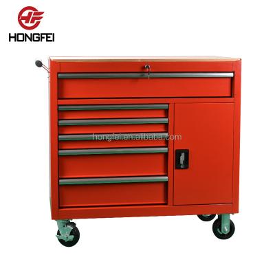 China Powder Coating And Silk Top Cold Steel Printing Compound Color Trolley SPCC Cheap Tool Kit for sale