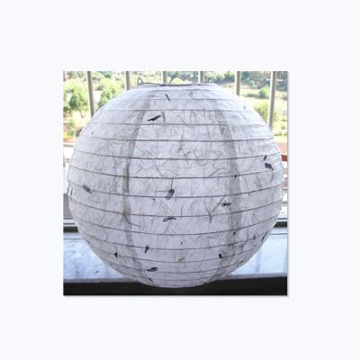 China Chinese Antique High Quality Europe Round YUN Long Folding Paper Lantern for sale