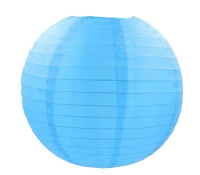 China Japan Sky Blue + Light Blue +White Chinese/Japanese Paper Lanterns for sale