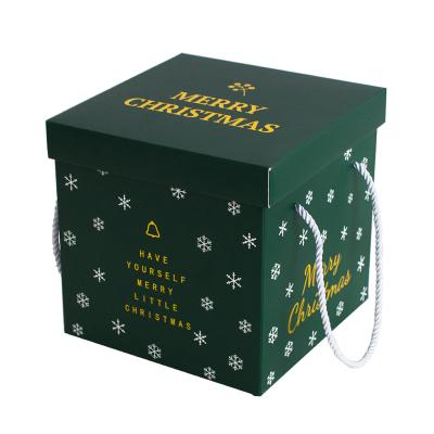 China Best Quality Recyclable Christmas Box 2021 Fashionable In Design Box Gift Christmas For Christmas Packaging for sale