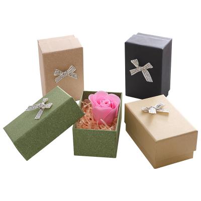 China Recyclable Custom Design Logo Packing Gift Cheap Paper Box UV Printing for sale