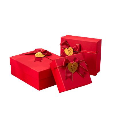 China Other big red bow gift box for sale