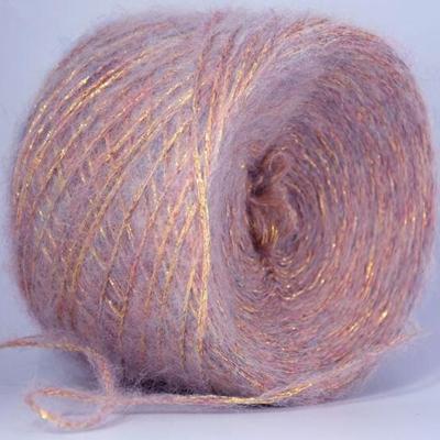 China Recycled 52 Color Rainbow Segment Dyed Yarn 50g/ 50g/50g/50g/50g Ball Angola Mohair Wool Yarn Plush Fine Plush Wool Yarn Thin Wool Crochet Hand Knitting for sale