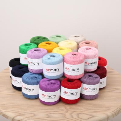 China Anti-pilling 40g no.3 lace yarn cotton yarn spring yarn doll wool fine yarn / summer clothing for sale