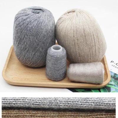 China Anti-static 50g+20g /set 100% Mongolian Cashmere Hand Knitted Cashmere Yarn Woolen Cashmere Knitting Yarn Ball Scarf Yarn for sale