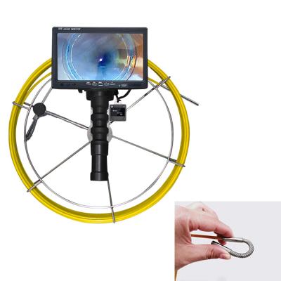 China Waterproof / Waterproof Video Leak Detection Pipeline Drain Inspection Record Push Rod Camera for sale