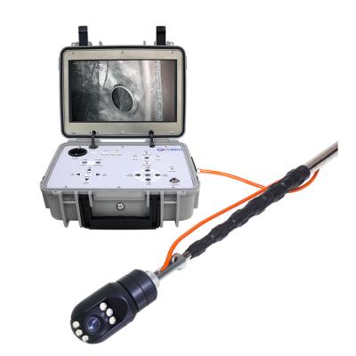 China Waterproof/Waterproof Portable Explosion-proof Oil Pipe Video Inspection Container Periscope Endoscope Chemical Push Rod Camera for sale