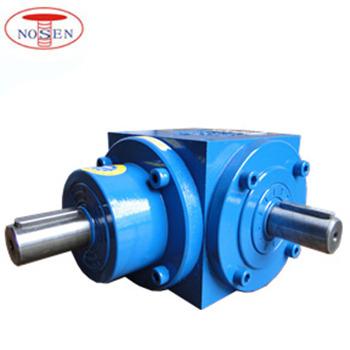 China Cast Iron 90 Degree Input / Output Right Angle Shaft Helical Gearbox 20mm 25mm for sale