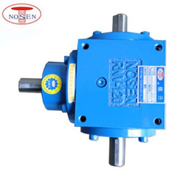 China 3 Axles Cast Iron T Type Spiral Bevel Gear Marine Gearbox for sale