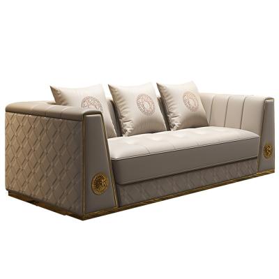 China Designer Convertible Brand Italy Leather Sofa for sale