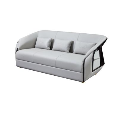 China Brand Designer Modern Design Convertible Leather Sofa for sale