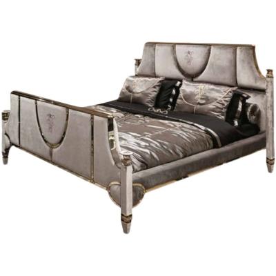 China Middle Eastern Style Expandable Luxury Bedroom Furniture Set Queen King Size Bed for sale