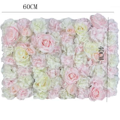 China Eco-friendly door head layout wedding wall simulation flower net red shop decoration 1 piece supplies wedding decoration for sale