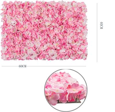 China Indoor and outdoor flower wall decoration wall modern wedding background photo studio wedding hydrangea simulation piece B for sale