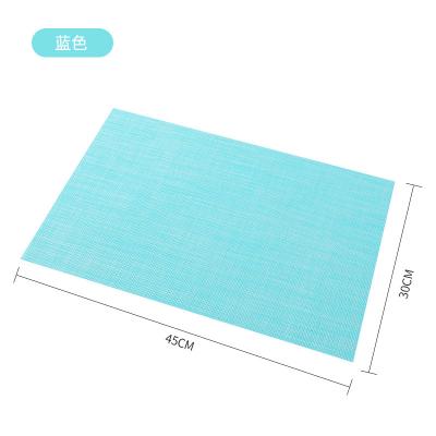 China Environmental Artificial Woven Dry Coaster Flower Pampas Rust Proof and Rustproof Meal Food Heat Insulation Non-Slip Western Table Mat 1 for sale