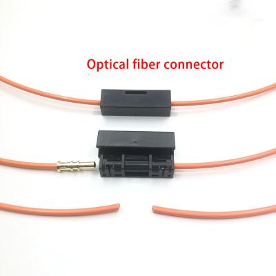 China Audi BMW530 automotive fiber optic connector most contact customer service fiber optic wire is broken on connector connector docking box for sale