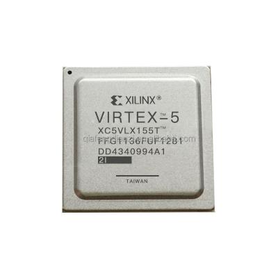 China New and original IC normal IC XC5VLX155T-2FFG1136I electronic integrated circuit of FBGA-1136 for sale