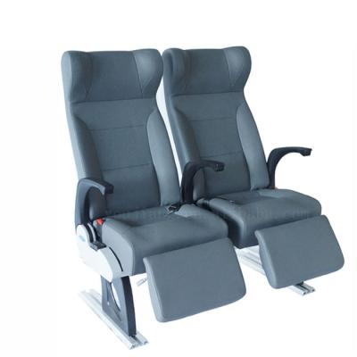 China Train Luxury Passenger Seat with USB Charger and Front Leg Holder for sale