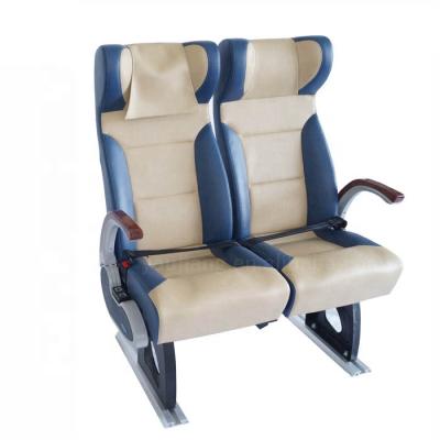 China Luxury leather train passenger seat for railway train for sale