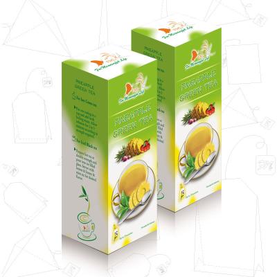 China Box Tea Pineapple Green Tea Tea Bags Fruit Tea Bag for sale